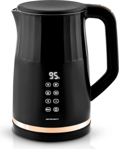 Touch controls with a clear display