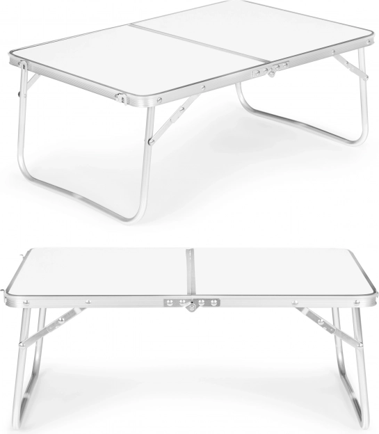 Folding camping table 60 × 40 cm, white MULTIGARDEN