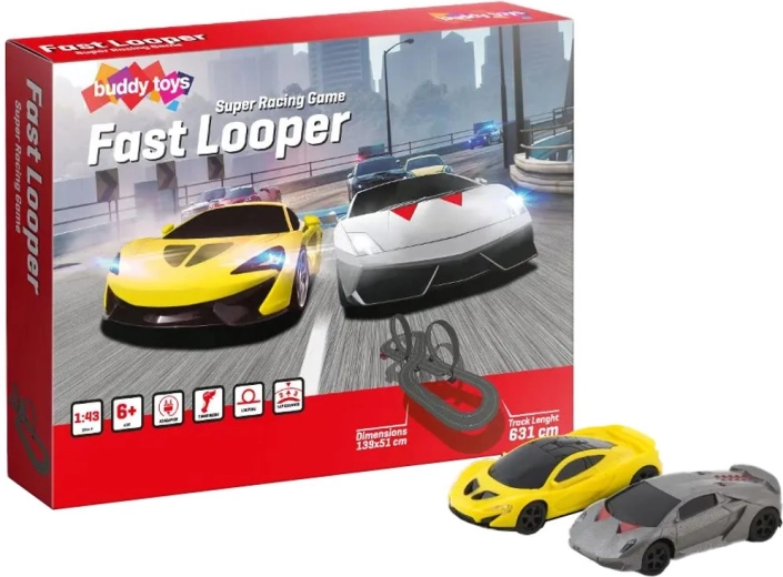 Pista automobilistica Fast Buddy Toys