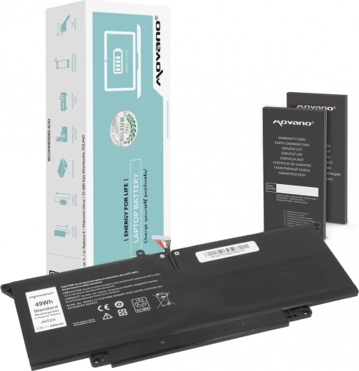 Batteria Movano JHT2H per Dell Latitude 7410 2-in-1 e 7310 2-in-1 (49 Wh)