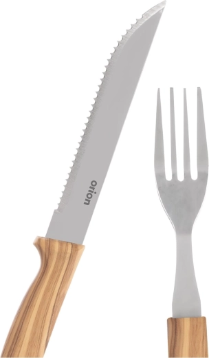 Parte funzionale in acciaio inox per un taglio facile
