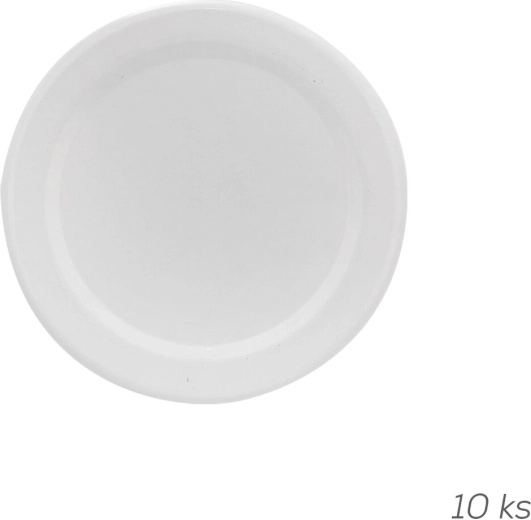Coperchi metallici bianchi per conserve TO 58 (10 pz)