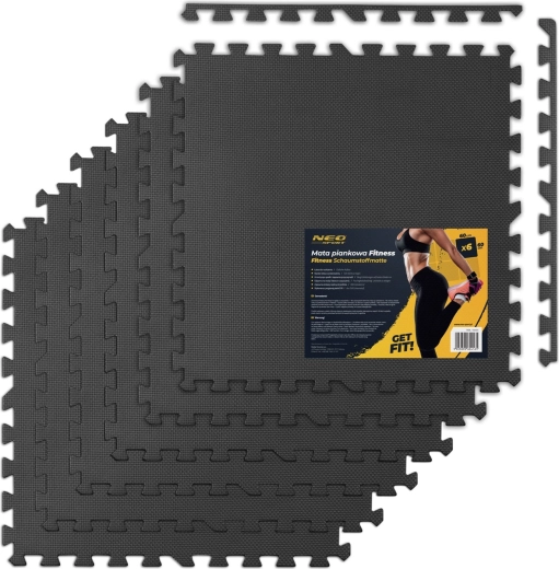Schuimfitnessmat PUZZLE 180 × 120 cm Neo-Sport