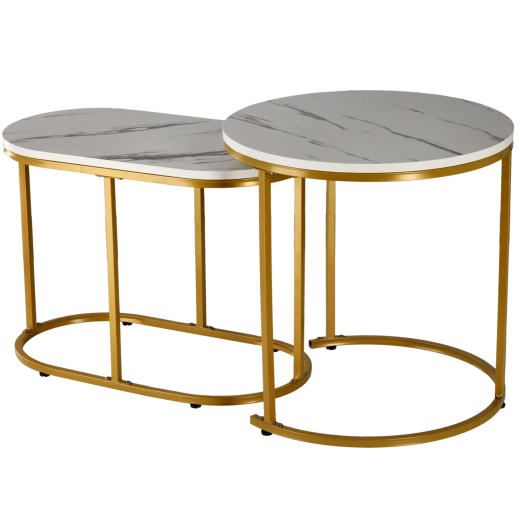 Stabil gylden metalkonstruktion