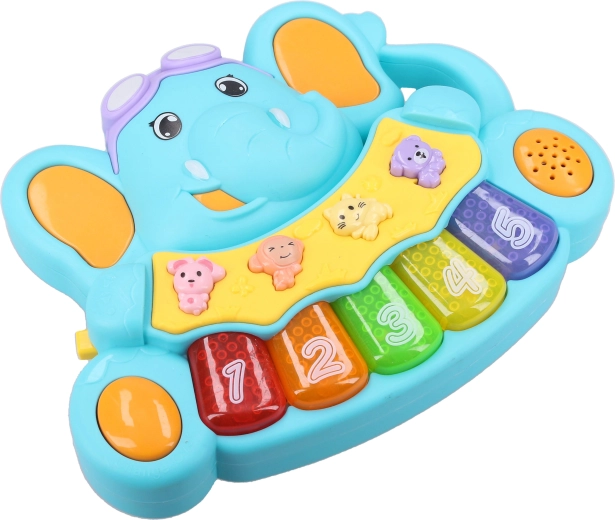 Tasti colorati per piccoli esploratori