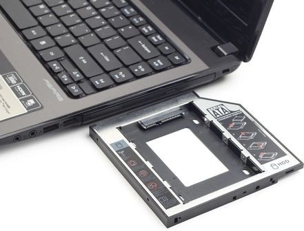 Adattatore per unità ottica 12,7 mm per HDD/SSD SATA da 2,5''