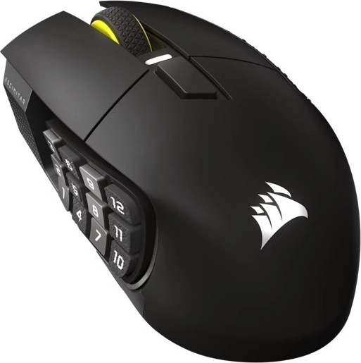 Corsair Scimitar Elite Wireless SE mouse da gioco wireless gun metal 33.000 DPI
