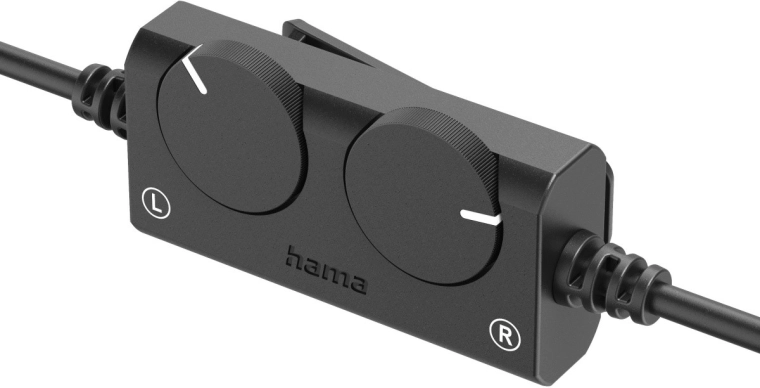 Gescheiden L/R-volumeregeling