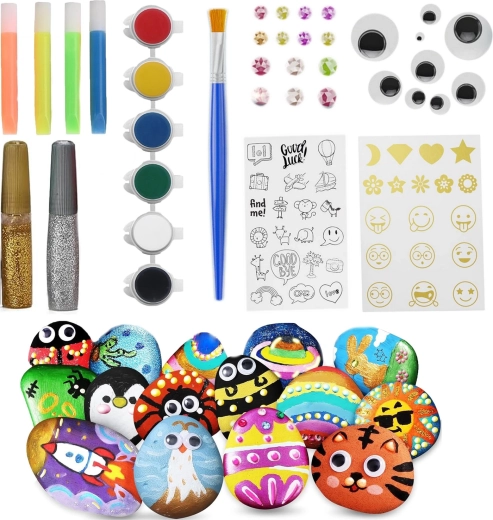 RENEW FORCE Creative Rock Painting Kit