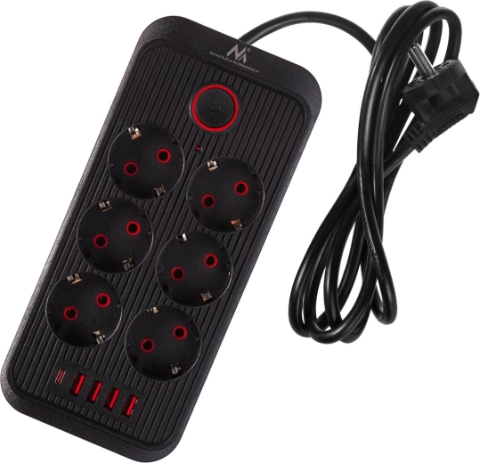 6 prises pour une flexibilité maximale