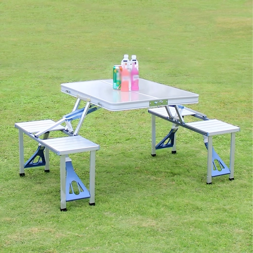 4-in-1 folding set for instant use