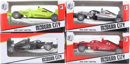 Metal Formula Car Model 13 cm