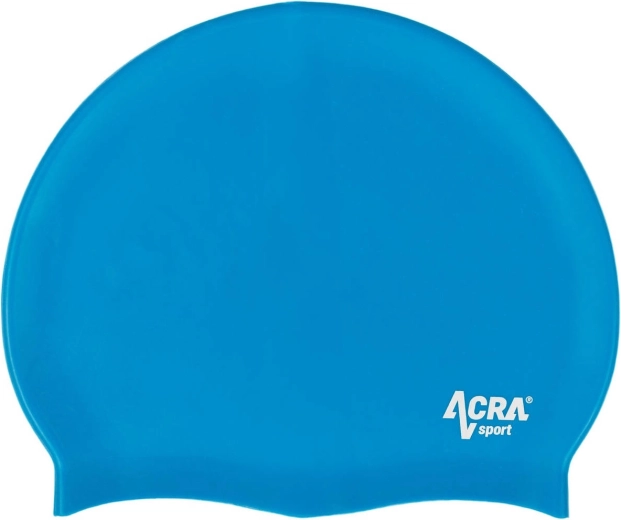 ACRA Silikon-Schwimmkappe hellblau – 1 Stück