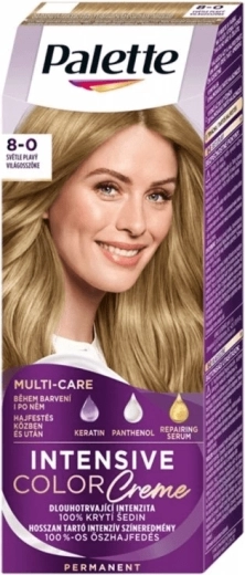 Palette Intensive Color Creme 8-0 biondo chiaro, 50 ml