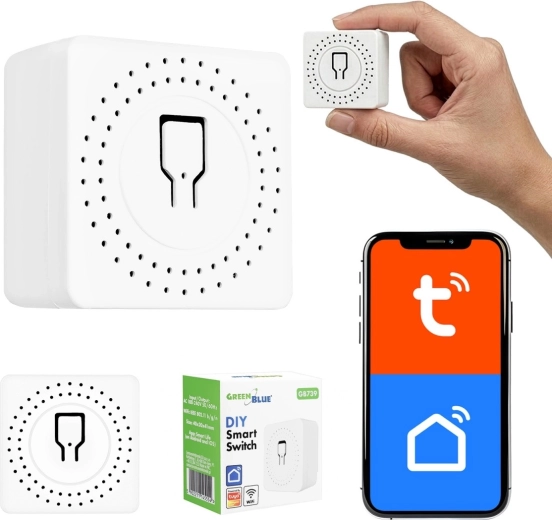 Wi‑Fi rele za elektroinštalacijsko dozo GreenBlue – 1 kos