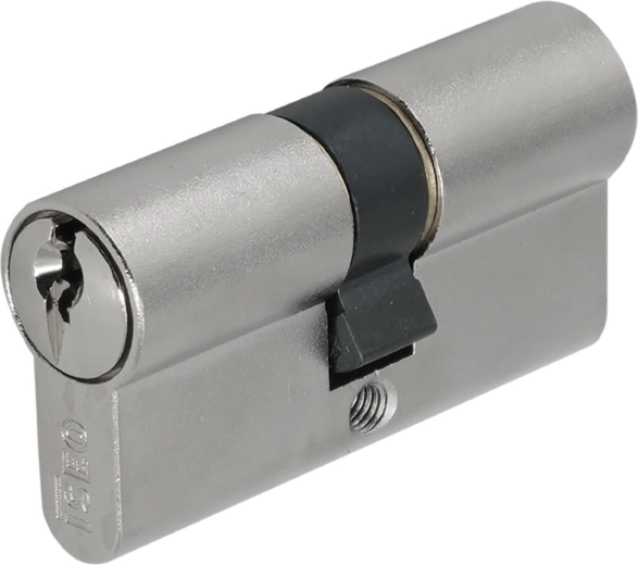 Cylindre ISEO F6 30/40 nickel, 3 clés, classe de sécurité 3