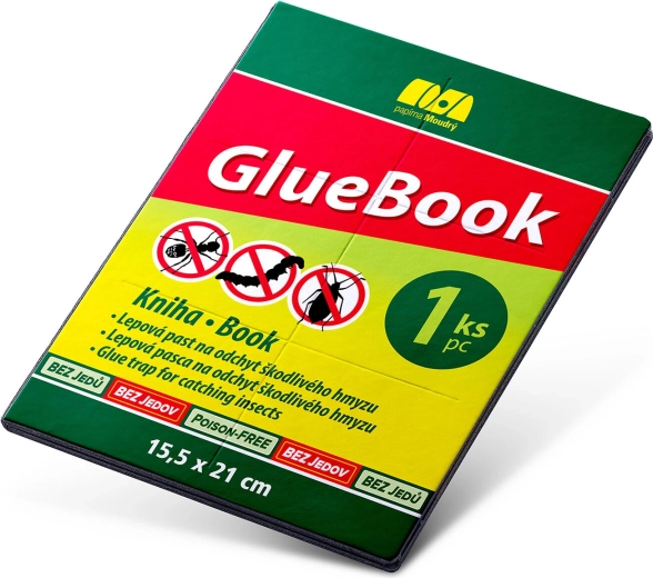 GlueBook Crawling Insect Trap – book-shaped glue trap