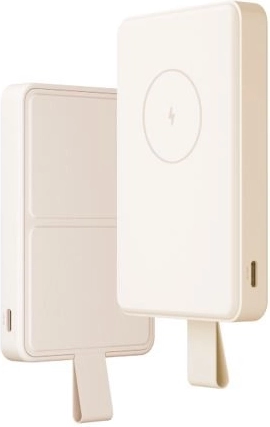 Magnetic Power Bank 6000 mAh with Qi 2.0 and 15 W Magnetic Wireless Charging