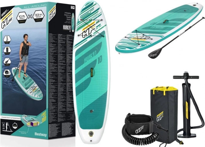 oppustelig paddleboard Bestway Huaka'i 10' (305 cm) med tilbehørssæt