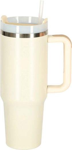 Víčko se slámkou pro pití v pohybu