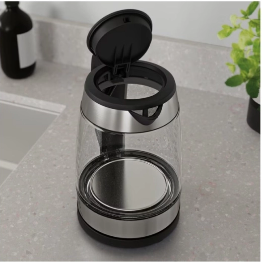 Couvercle sécurisé et filtre fin