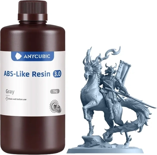 Résine Anycubic ABS-Like 3.0 grise - 1 pièce