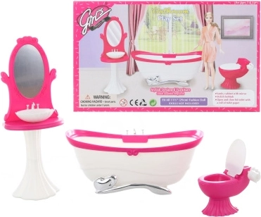 Glorie Bathroom for Dolls