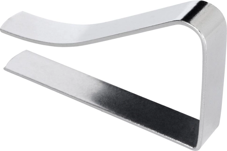 Clip metallico per tovaglia