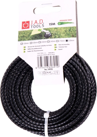 Żyłka tnąca Twist 2,7 mm, 15 m – zawieszka papierowa
