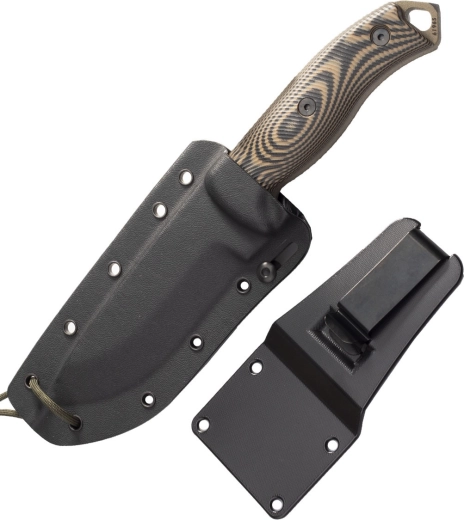 Kydex sheath with multiple carry options