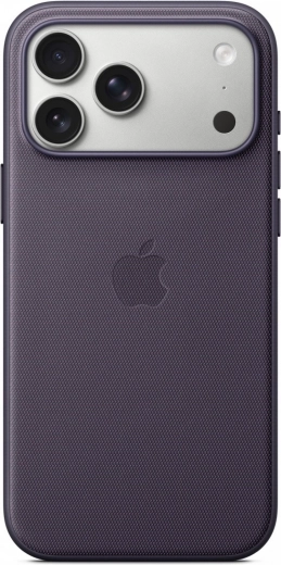 Custodia in tessuto TechWoven con MagSafe per iPhone 17 Pro Max – viola