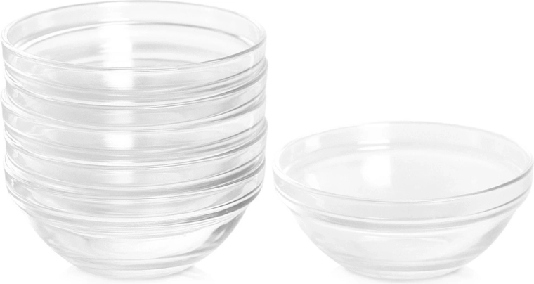 Ciotoline in vetro per salse e dip 9 cm, 6 pz, 135 ml Vilde