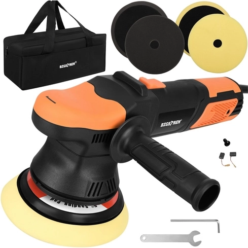 Dual Action pour un polissage de la peinture plus sûr