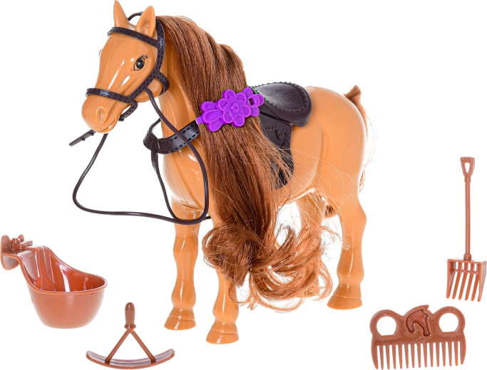 Long brushable mane and decorations