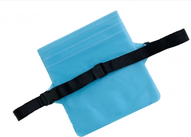 Waterproof waist bag and belt pouch – light blue