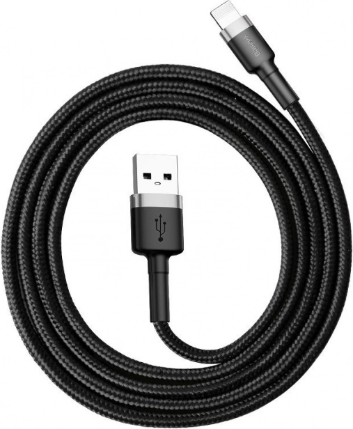 Baseus Cafule cavo USB–Lightning 2 m 1,5 A – Grigio