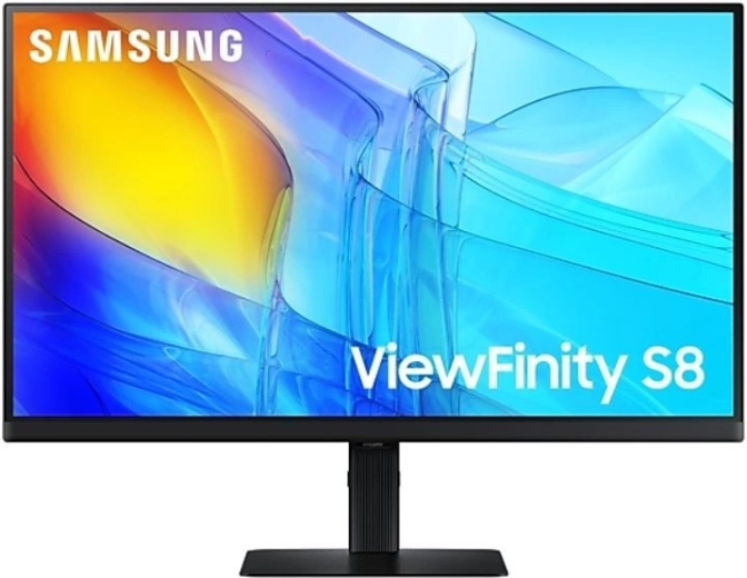 Monitor 27'' SAMSUNG ViewFinity S80D IPS 4K UHD, HDMI, DisplayPort, hub USB