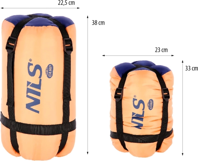 Kompressionssack für einfaches Packen