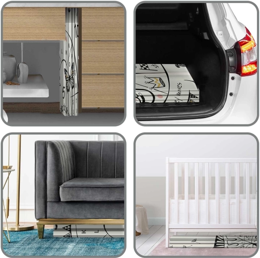 Foldable and portable for home and outdoors