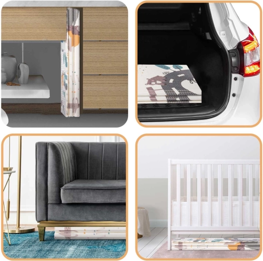 Foldable and portable for home and travel