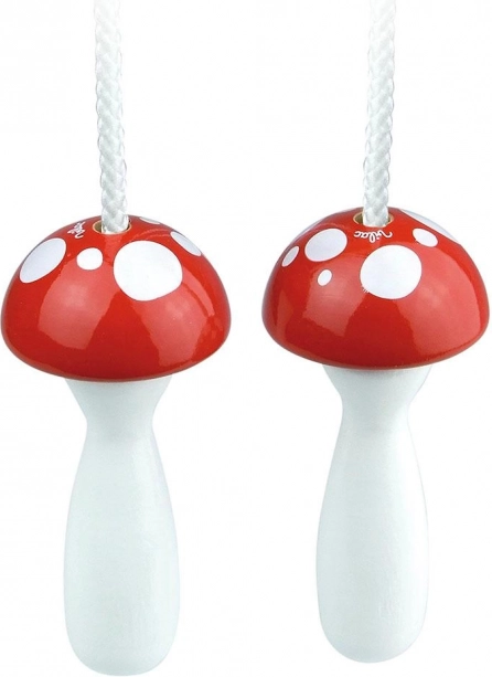 Jump rope shaped like a toadstool by Vilac