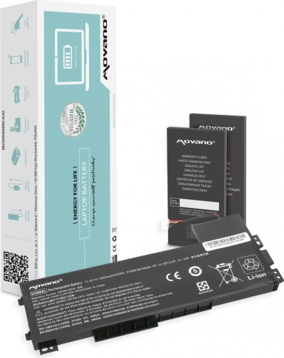 Movano batterij VV09XL voor HP ZBook 15 G3 / 15 G4 (52 Wh, 4600 mAh)