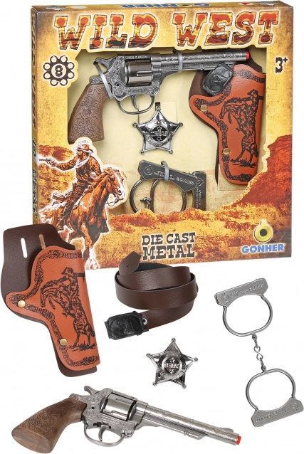 Set da cowboy con manette