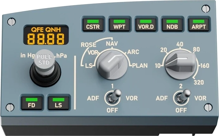 Modulo sinistro di controllo del volo Moza Racing MA3F L EFIS