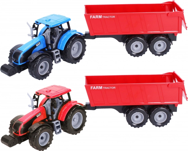 Trattore con rimorchio a inerzia 42 cm