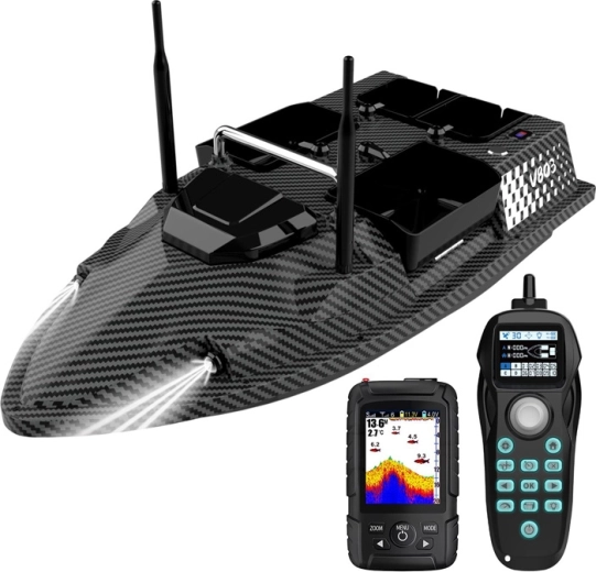 Flytec V803 Pro barca da pasturazione con GPS e sonar 5200 mAh