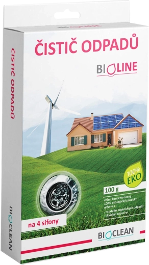 Bioline biologický čistič odpadů a sifonů 100 g