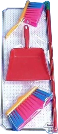 Set di scopino, scopa e paletta Klein