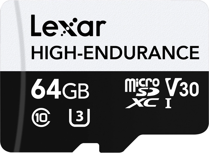 Lexar High-Endurance microSDXC-hukommelseskort 64 GB
