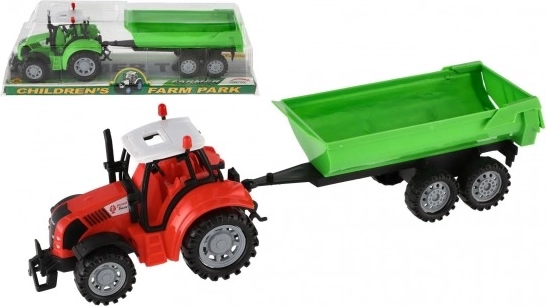 Trattore con rimorchio per bambini